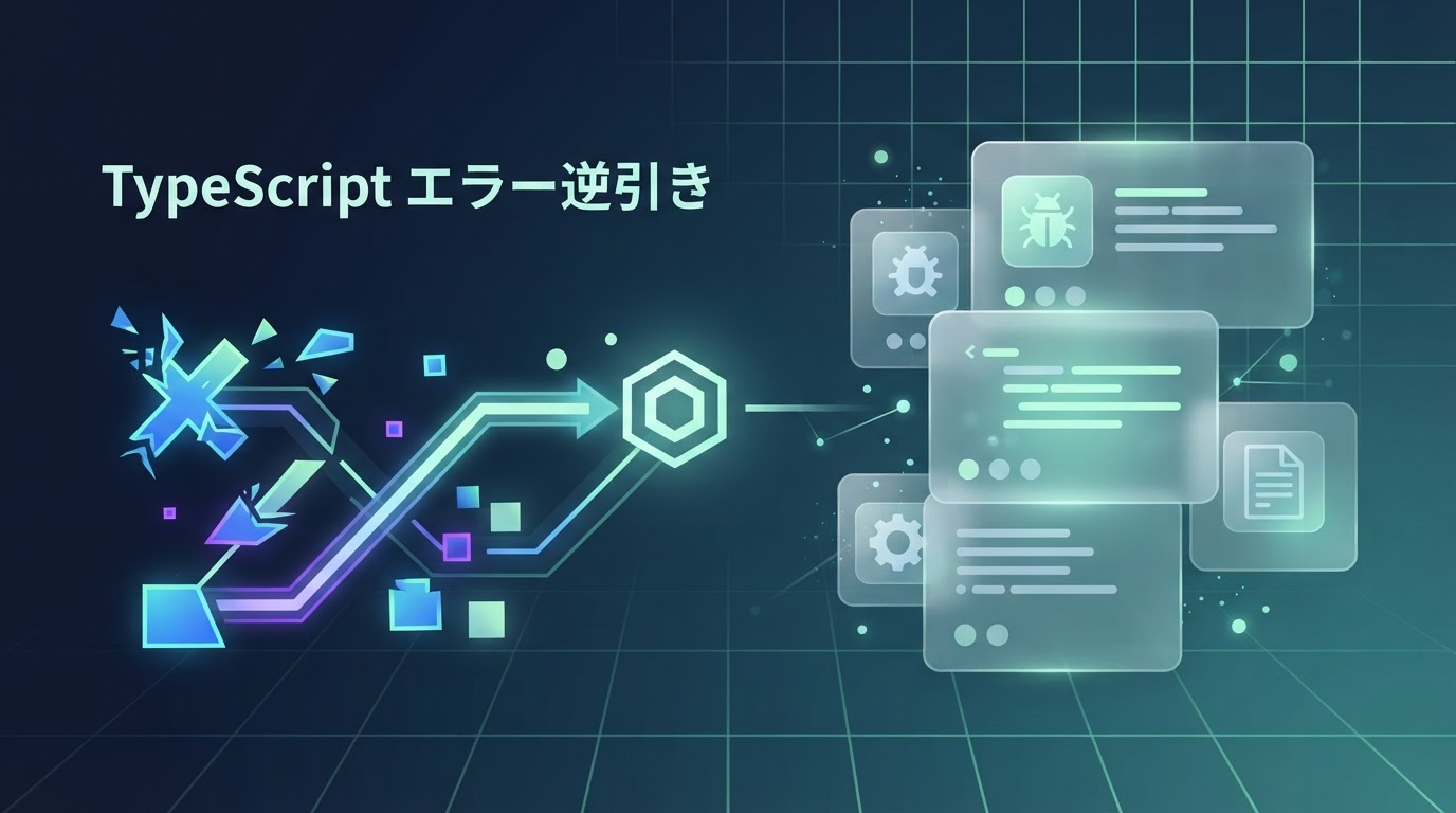 TS 7 エラー逆引きを表したアイキャッチ画像
